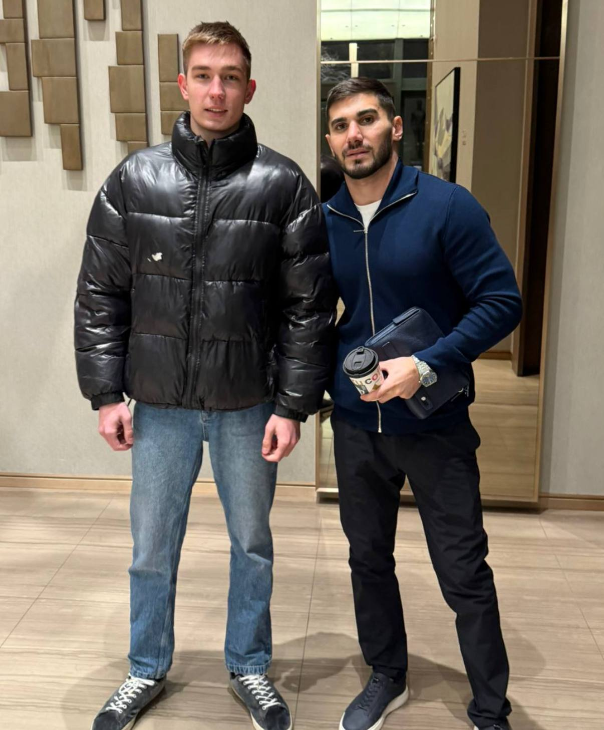 Совместная фотография команды